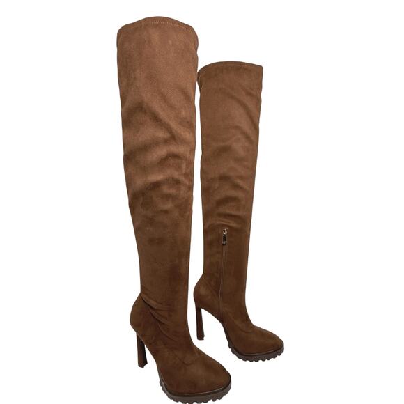 JLO Coblin Over The Knee Boot | Brown | 7.5 - Picture 1 of 5